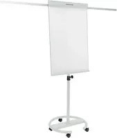 Soennecken Mobiles Whiteboard Flipchart in Weiss und Grau, H x B x T: 205 x 105 x 68 cm - Bild 1