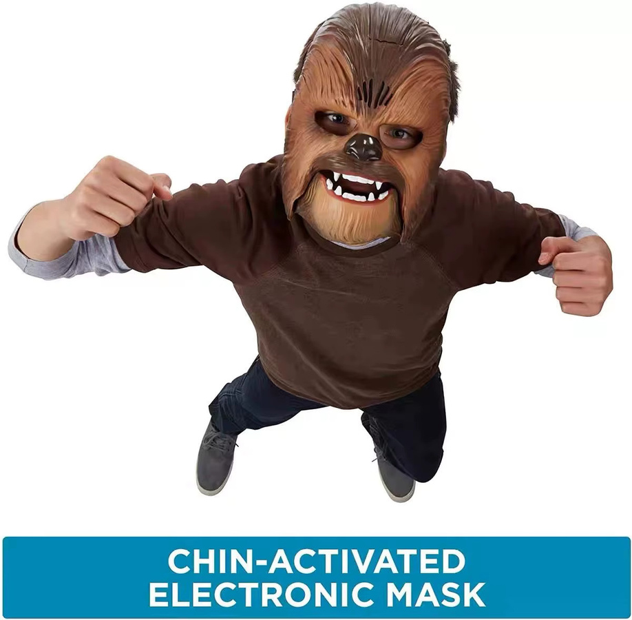 Hasbro Star Wars Chewbacca Wookiee Maske, mit elektronischen Sounds, Kunststoff, Braun - Bild 4