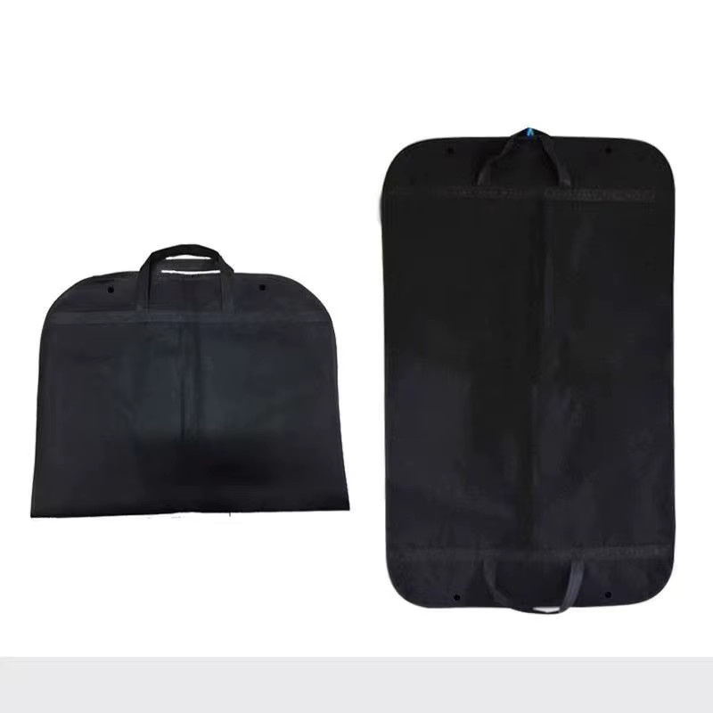 Atmungsaktiver Kleidersack JPXB zur Aufbewahrung von Anzügen, Jacken und Mänteln in Schwarz und Transparent - Bild 2