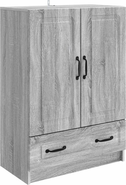 vidaXL Sideboard modern in Grau Sonoma aus Holzwerkstoff, B/T/H: 66 x 34,5 x 92 cm - Bild 1
