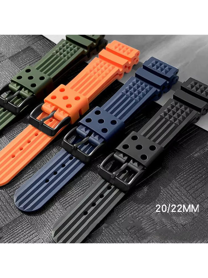 strapfreak Uhrenarmband TPU, 20mm 22mm, Herren - Bild 4