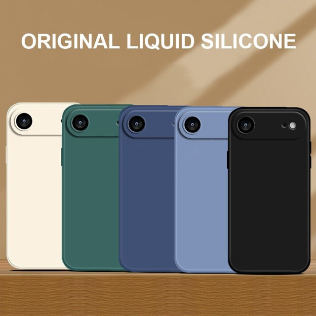 Luxus TPU Silikon Schutzhülle für Apple iPhone 17 Air in Schwarz mit Anti-Drop-Funktion - Bild 1