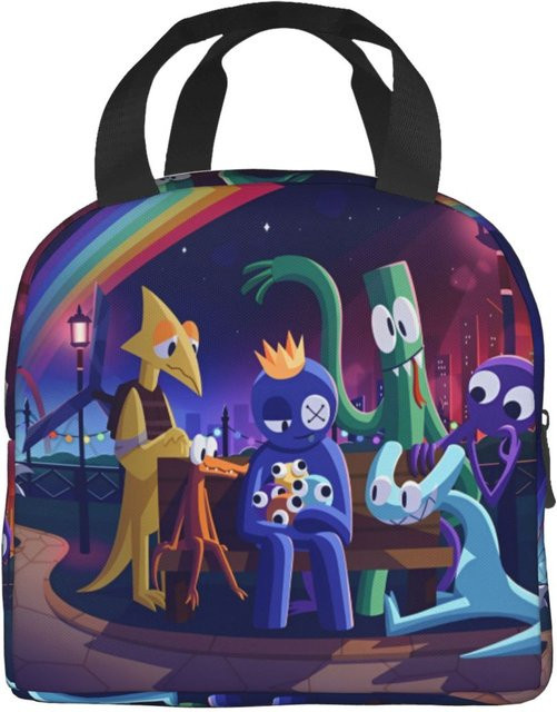 Thermoisolierte Lunchtasche von Fancy Style Studio in Multicolour für die Schule und unterwegs - Bild 1