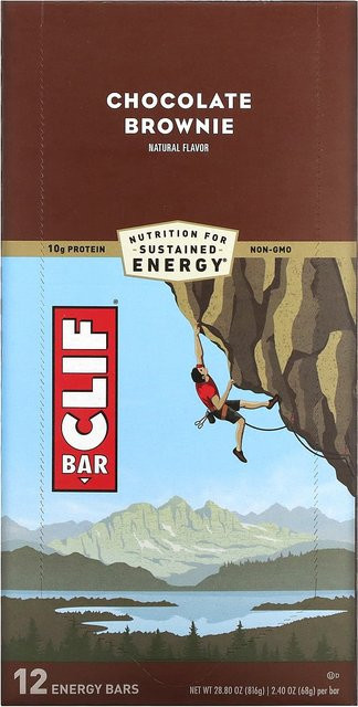 Clif Bar Energieriegel Schokoladen-Brownie 12 x 68 g - Bild 1