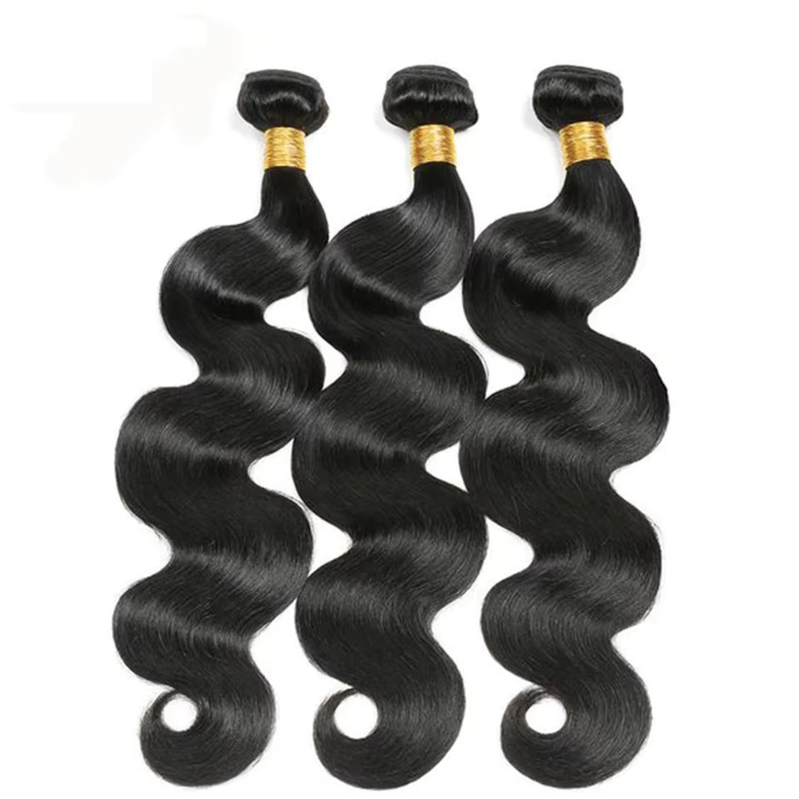 Fashowbeauty Haarverlängerungen Brasilianisches Echthaar, Schwarz, Unisex - Bild 4