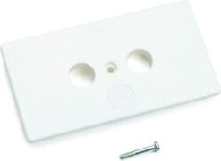 Rehau RAUDUO Blende 40/105 in Anthrazit und Weiß - Bild 1