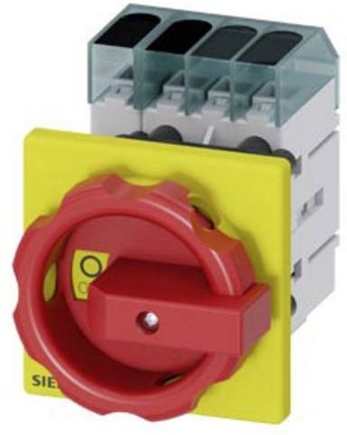 Siemens Lasttrennschalter 4polig Rot Gelb 40 A 690 V/AC 16 mm² 3LD33540TL53 - Bild 1