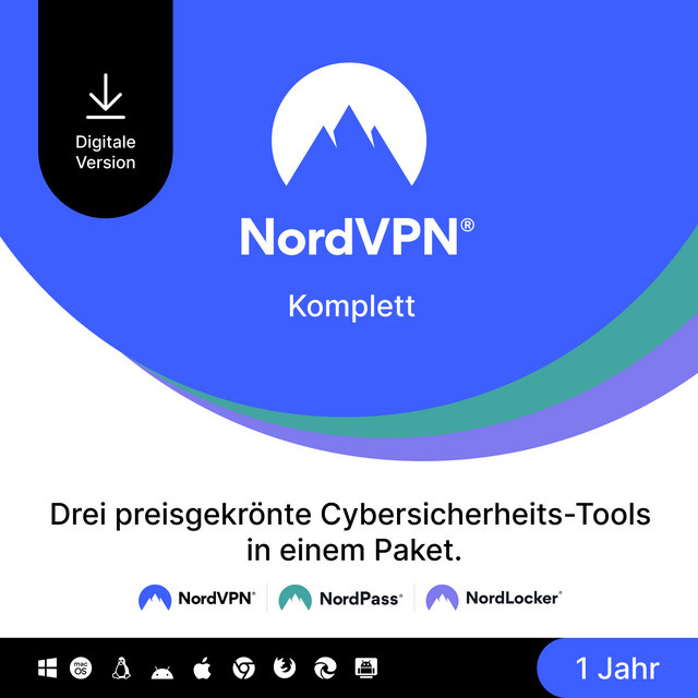 NordVPN Security Antivirus Abonnement für 10 Geräte für 1 Jahr - Bild 1