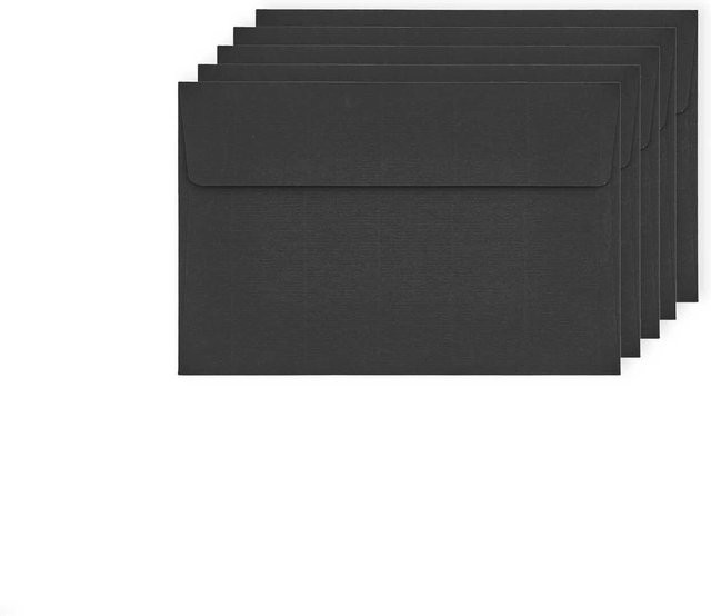 Rico Design Paper Poetry Luxury Umschläge C7 Schwarz - Bild 1