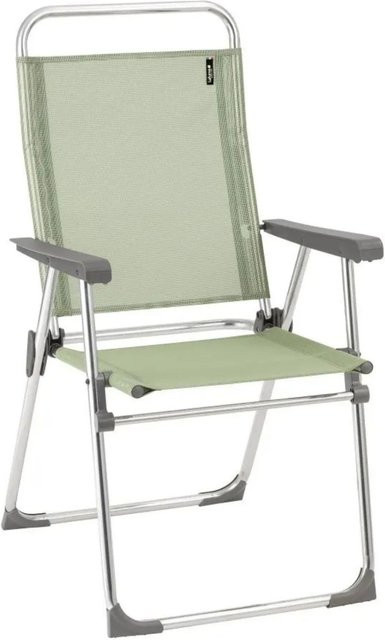 Lafuma Kompakter Klappstuhl Victoria Batyline in Moss Green aus Aluminium mit Armlehnen und UV-beständigem Textilene-Gewebe - Bild 1