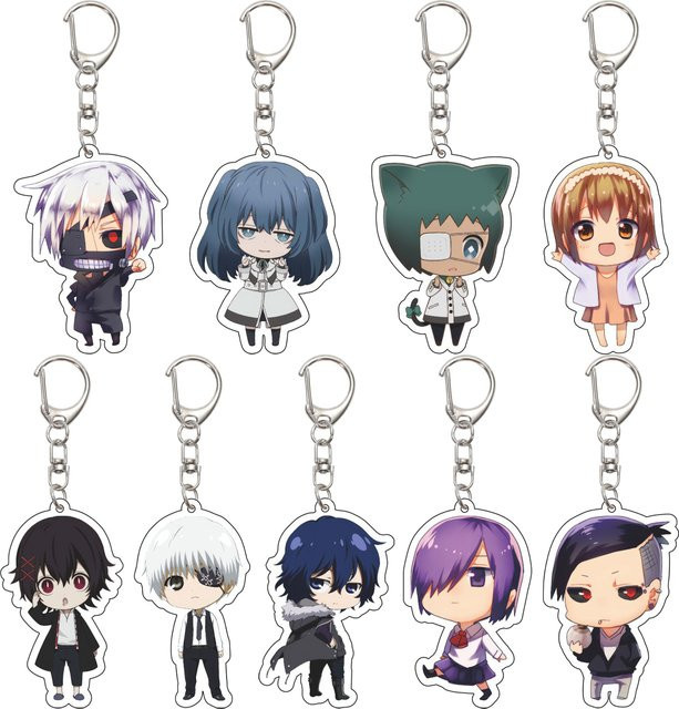 Bandai Schlüsselanhänger Anime Tokyo Ghoul, Acryl, Unisex, 55 mm - Bild 1