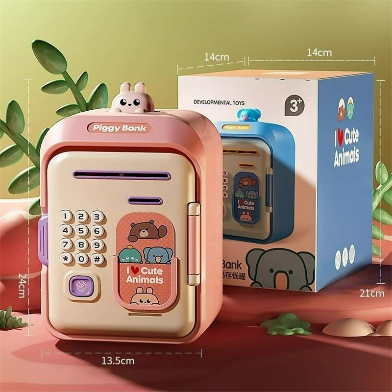 Elektronisches Sparschwein Kinderkasse mit Musik und Fingerabdruck, 3-6 Jahre - Bild 6