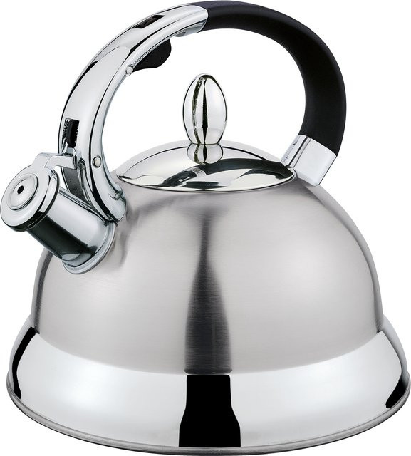 Wasserkessel Cilio CONTE aus Edelstahl in Silber - Bild 1