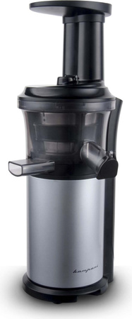 Bompani BOJ01IA/E Langsamer Entsafter in Schwarz und Edelstahl mit 150 W und 60 RPM