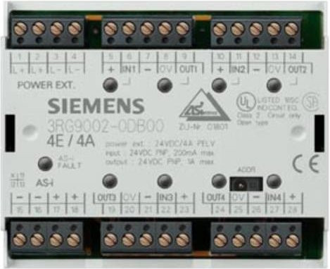 Siemens SPS-Interface 3RG9004-0DB00 24 V/DC in Weiß - Bild 1