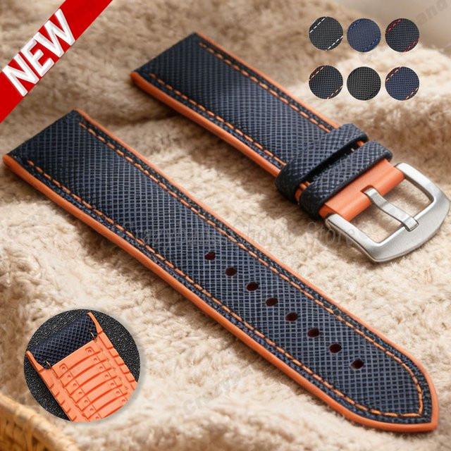Uhrenarmband crazyband, Silikon, Schwarz, Herren - Bild 1