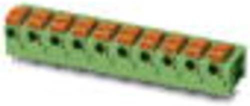 Phoenix Contact 1700761 Federkraftklemmblock, Polzahl 3, grün, 50 Stück - Bild 1