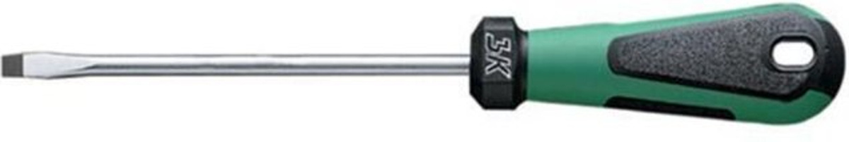 Stahlwille Schlitzschraubendreher 4820 mit Dreikomponentengriff in Schwarz-Grün, Breite: 1,2 mm, Tiefe: 6,5 mm, Höhe: 150 mm - Bild 2