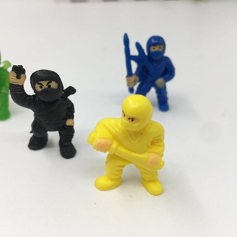 Yiran Ninja Cartoon Kleine Spielzeuge Rucksack Anhänger 20-teiliges Set - Bild 2