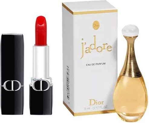 Dior Lippenstift #999, J'adore Eau de Parfum 5 ml, Damen - Bild 1