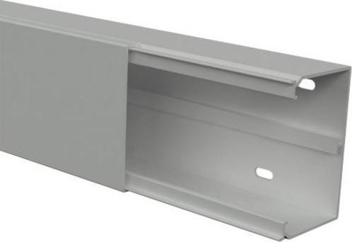 GGK 2999 Kabelkanal aus Kunststoff in Lichtgrau, L x B x H: 2000 x 90 x 60 mm - Bild 1