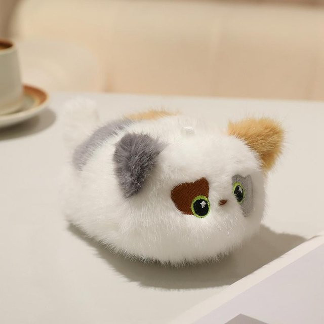 Yiran Health & Beauty Siamkatze Stoffpuppe, 16cm - Bild 1