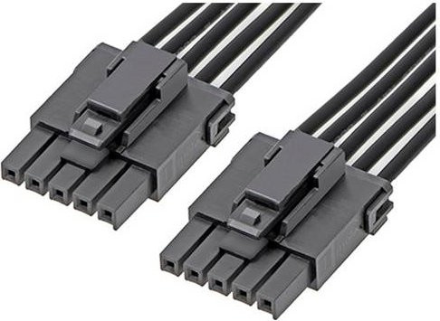 Molex 217465-1052 Bulk Stecker in Schwarz - Bild 1