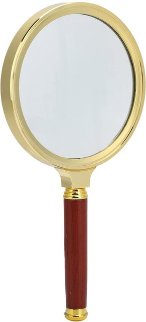 GoolRC Handlupe Holzgriff, Gold - Bild 1