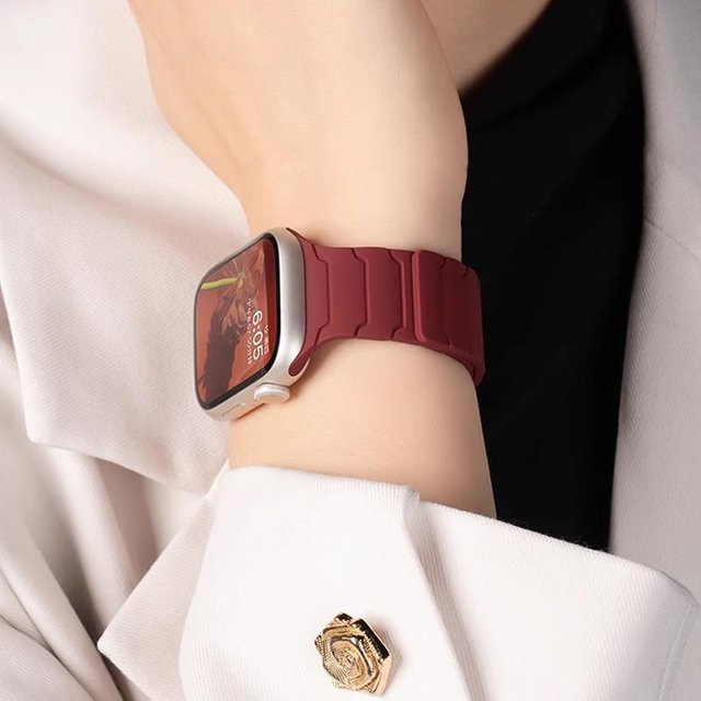 Magnetisches Silikonarmband für Apple Watch, Silikon, Unisex - Bild 1