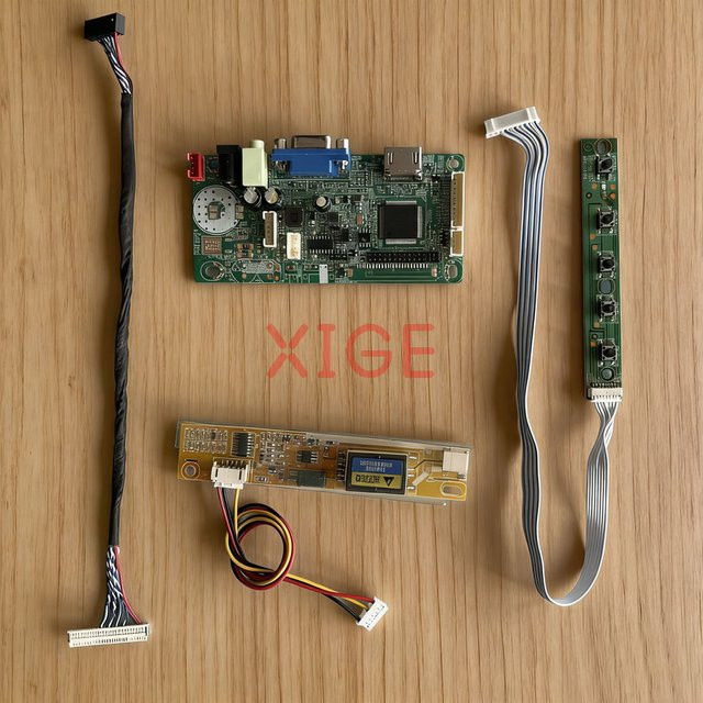 Display Drive Controller Board Kit für LTN154P3 LTN154P1 LTN154P2 LTN154MT02 mit 30 Pin LVDS, VGA und HDMI, Auflösung 1680x1050, 1-CCFL - Bild 1