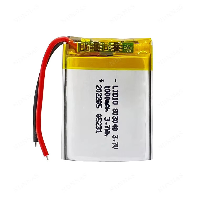 NDNNAS Polymer-Lithium-Akku 3,7 V 1000 mAh mit PH 2.0 2-poligem Stecker für GPS-Navigatoren und Bluetooth-Headsets - Bild 2