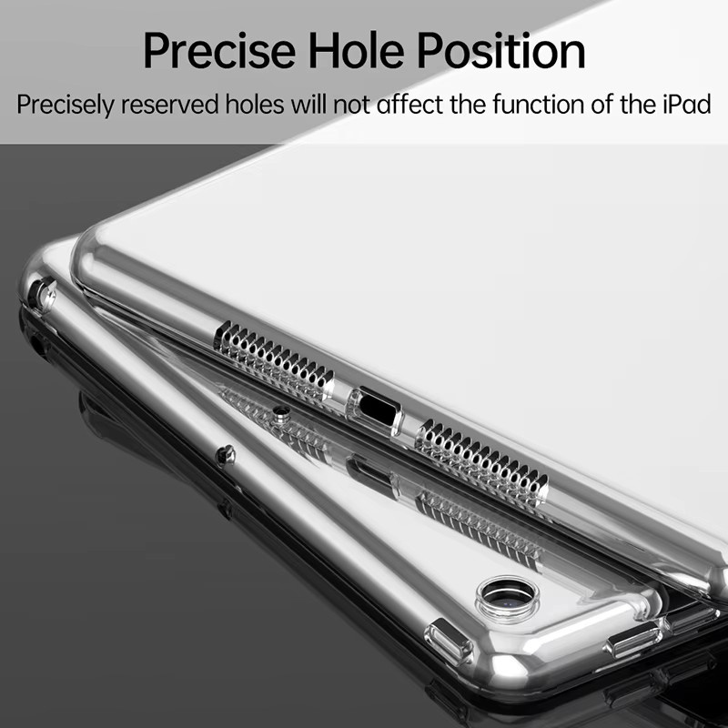Transparente stoßfeste Schutzhülle für Apple iPad Modelle in verschiedenen Generationen - Bild 3
