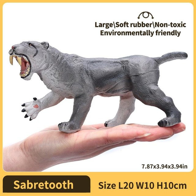 Yiran toy 1 Gummitier-Spielzeuge Tiere aus Soft rubber ab 3-6 Jahre - Bild 1