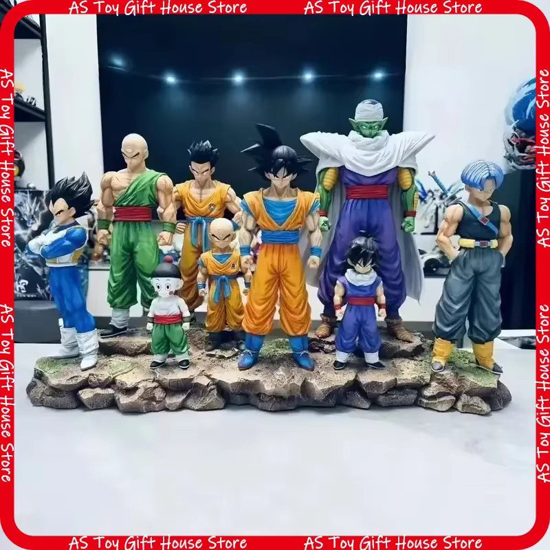 Bandai Dragon Ball Z Infinite Z Warrior, 9-teiliges Actionfiguren-Set - Bild 2