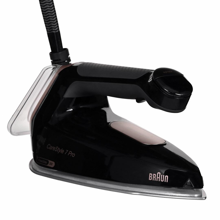 Braun CareStyle 7 Pro IS7286 BK Dampfbügelstation in Schwarz mit Kupfer und Roségold - Bild 6