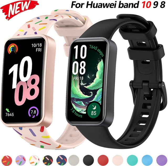 Huawei Uhrenarmband Silikon, Multicolor, Unisex - Bild 1