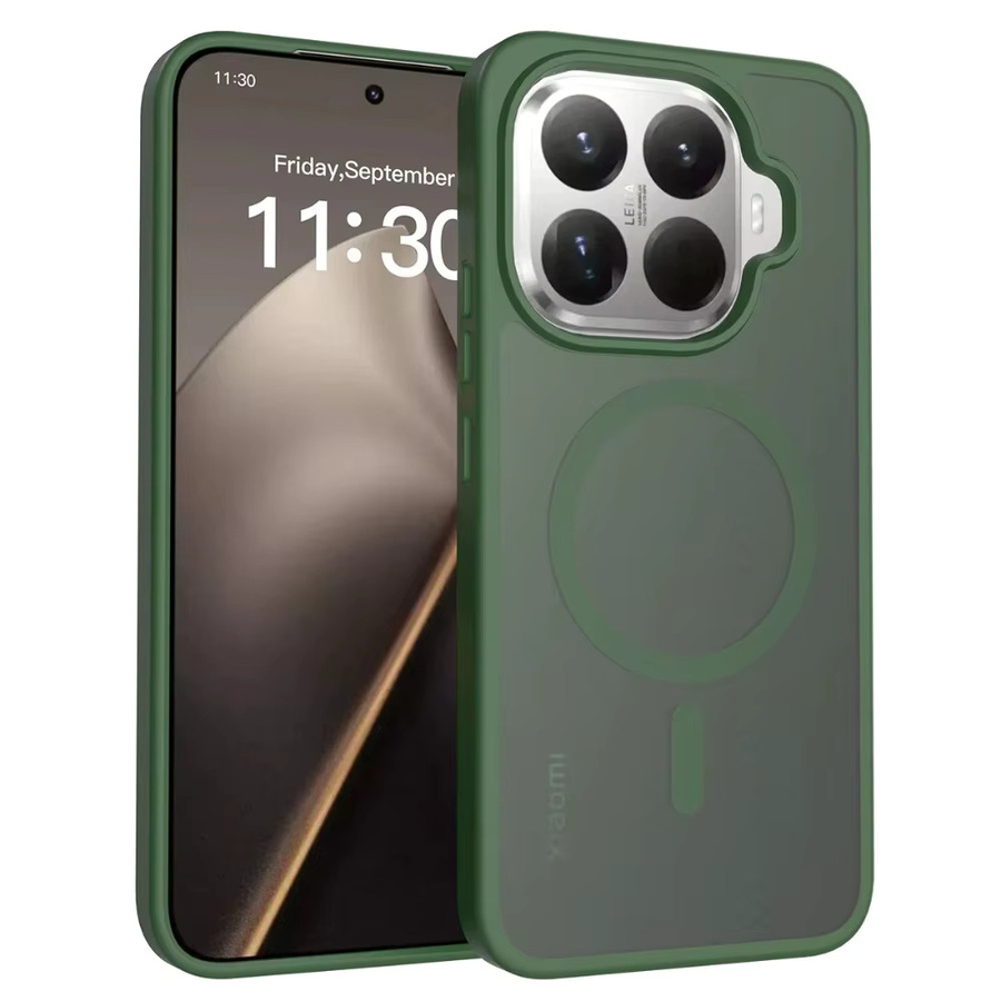 Skin Feel Shield Magnetische Hülle für Xiaomi 17T 15T Pro 17 Pro Max in Purple mit Magsafe für kabelloses Laden, weicher TPU-Rahmen und harte Kunststoffabdeckung - Bild 7