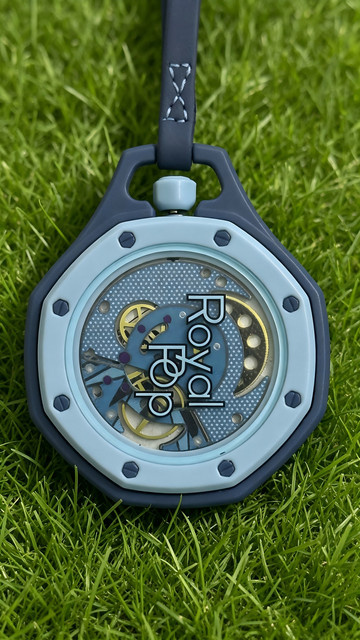 Swatch Taschenuhr, Quarz, Kunststoff, Blau, Unisex - Bild 1