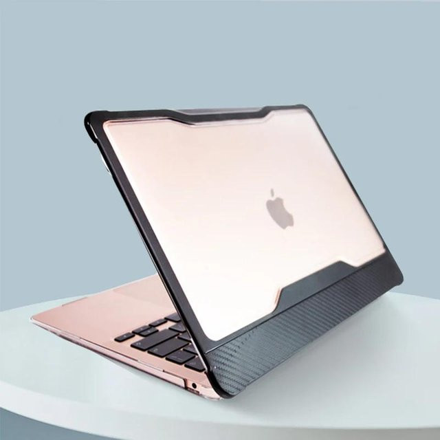 Apple MacBook Air 13 M1 Chip A2337 Schutzhülle Laptop Cover in Schwarz - Bild 1