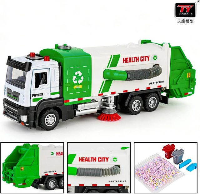 Linyi toy car Adler Simulation Elektrischer Saugkehrer, Baufahrzeug Modell, mit Licht und Ton, ab 7 Jahren - Bild 1