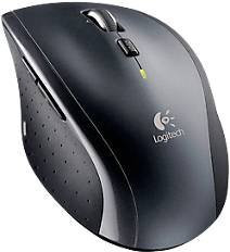 Logitech Marathon M705 Funkmaus ergonomisch mit 7 Tasten in Schwarz und Grau, 1000 DPI - Bild 3
