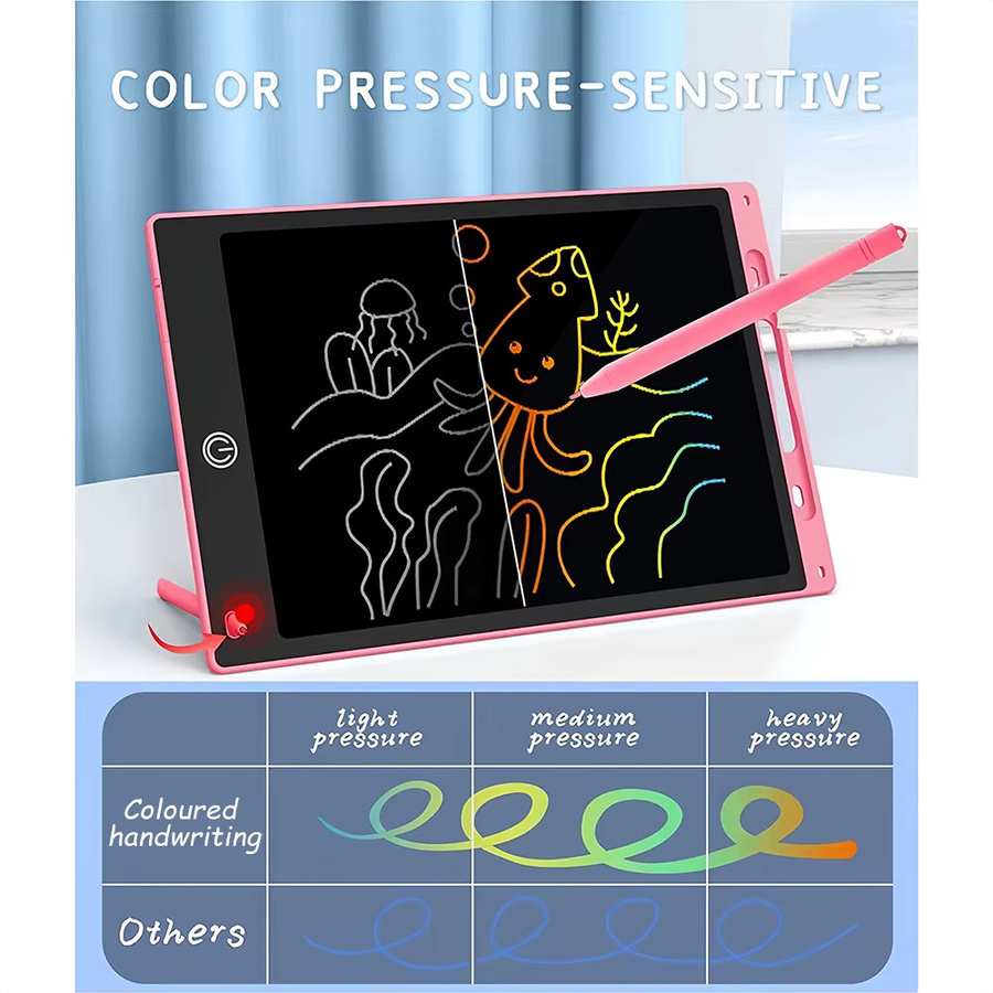 RSP LCD Schreiben Tablet, Elektronisches Zeichenbrett, Rosa - Bild 4