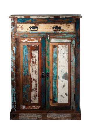 SIT-Möbel RIVERBOAT Highboard 09169-98 in Mehrfarben, Rustikaler Stil, B/T/H: 120 x 40 x 82 cm