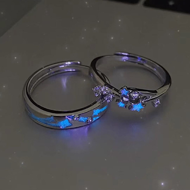 rinhoo Ring, Edelstahl, Silber, Unisex, verstellbar - Bild 1