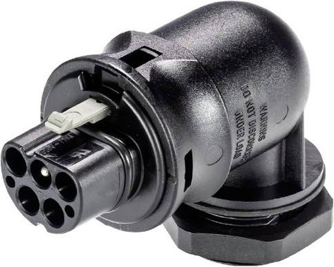 Wieland Electric 96.044.6253.1 Geräteanschluss in Schwarz - Bild 1