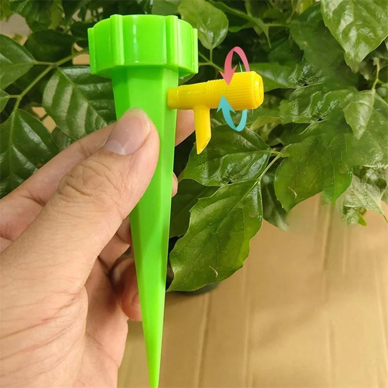 Automatisches Tropfbewässerungssystem von YWZT Home Depot als Selbstbewässerungs-Spike-Set für Blumenpflanzen in Grün - Bild 4