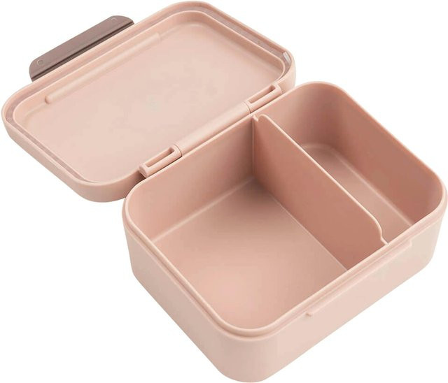 Done By Deer Snackbox Tiny Trail in Pink mit Besteck, mikrowellen- und spülmaschinenfest - Bild 1