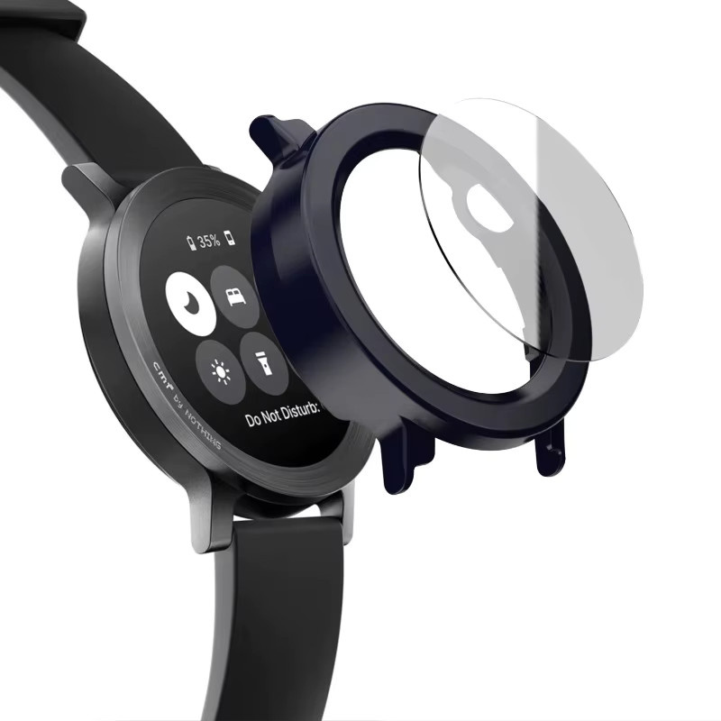 Nothing CMF Watch 3 Pro Schutzschale, Glas+PC-Gehäuse, Schwarz, Unisex - Bild 3