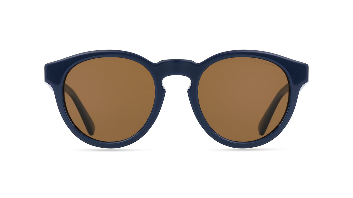 Ralph Lauren PH4184 Sonnenbrille, Vollrand, Panto, Acetat, Herren, Blau - Bild 1