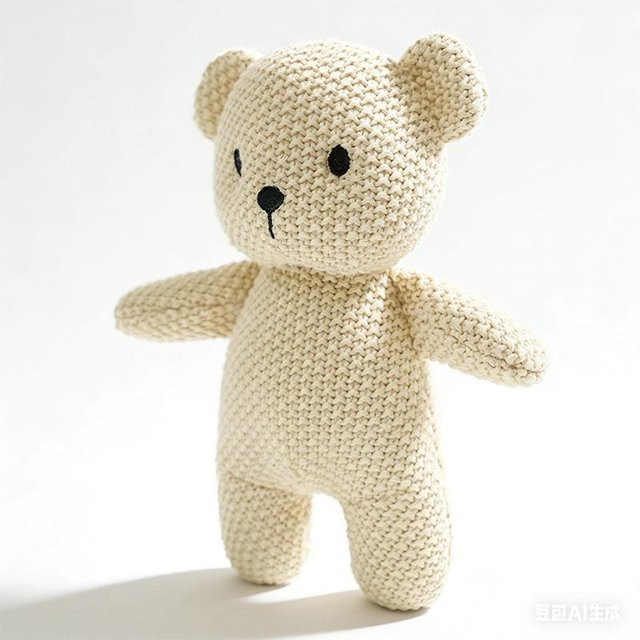 Yiran toy Waldtiere Plüschtier, beige, 23cm, ab 14 Jahren - Bild 1